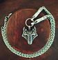 Collar Vikingo Lobo Runas Thor Acero Inoxidable Para Hombre - Miniatura 10