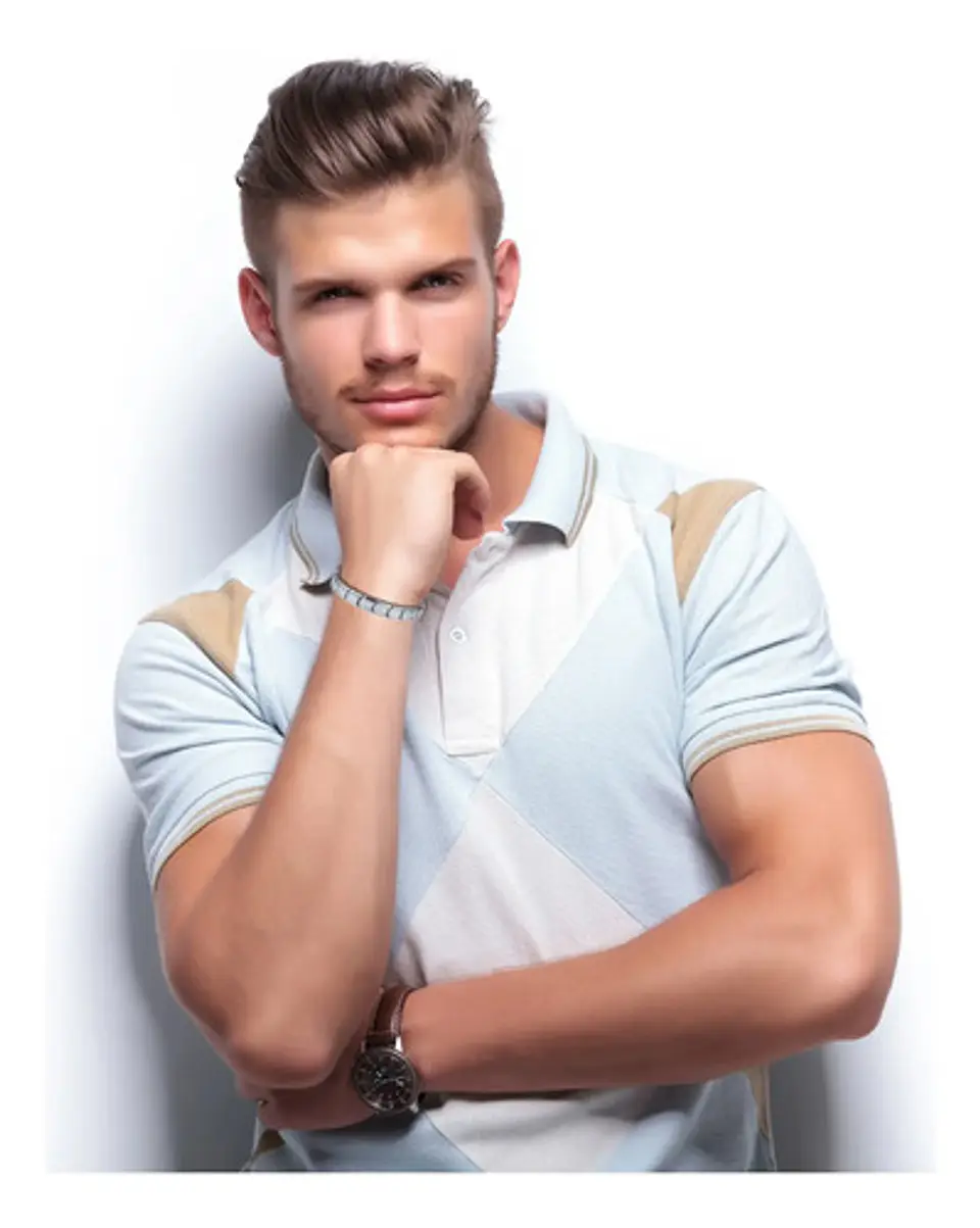 Pulsera Brazalete Turmalina Magnética Acero Inoxidabl Hombre 6