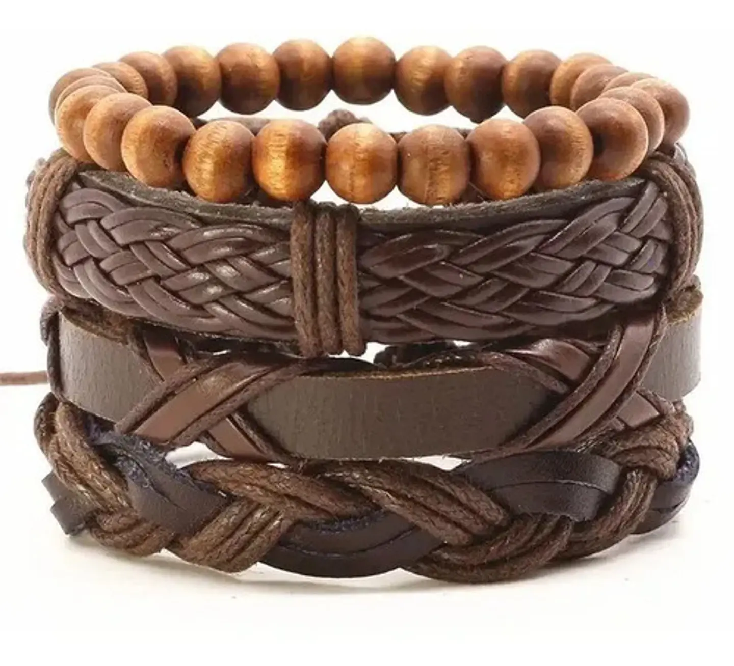 Pulsera Brazalete Manilla Ancla Anzuelo Cuero Hombre Y Mujer 15