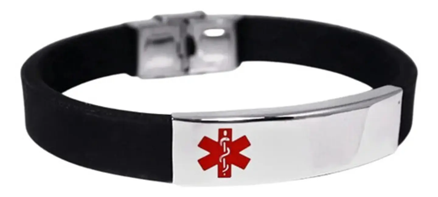 Pulsera Manilla Acero Inoxidable Medico Alerta Medica Hombre 4
