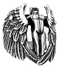 Anillo Argolla Acero Inoxidable Ángel Alas Biker Punk Hombre - Miniatura 10