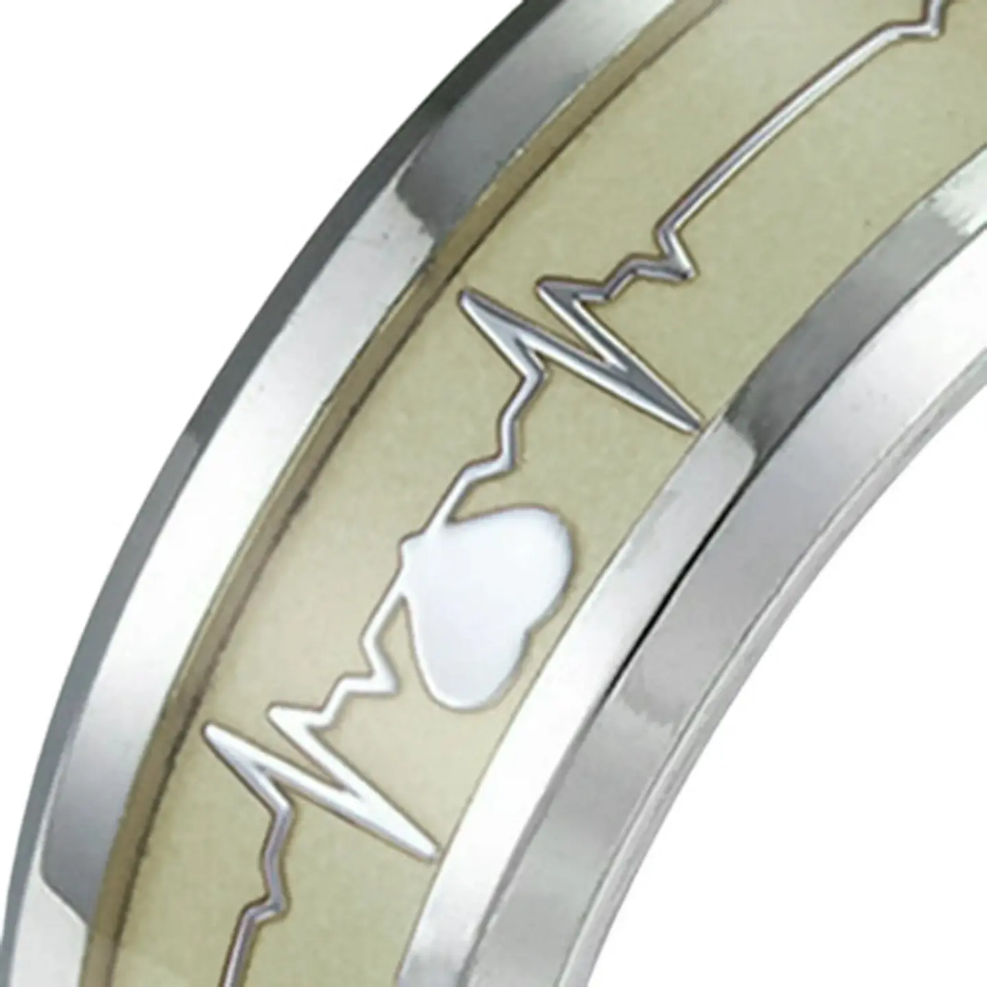 Anillo Argolla Pareja Brilla En La Oscuridad Fluorescente   5