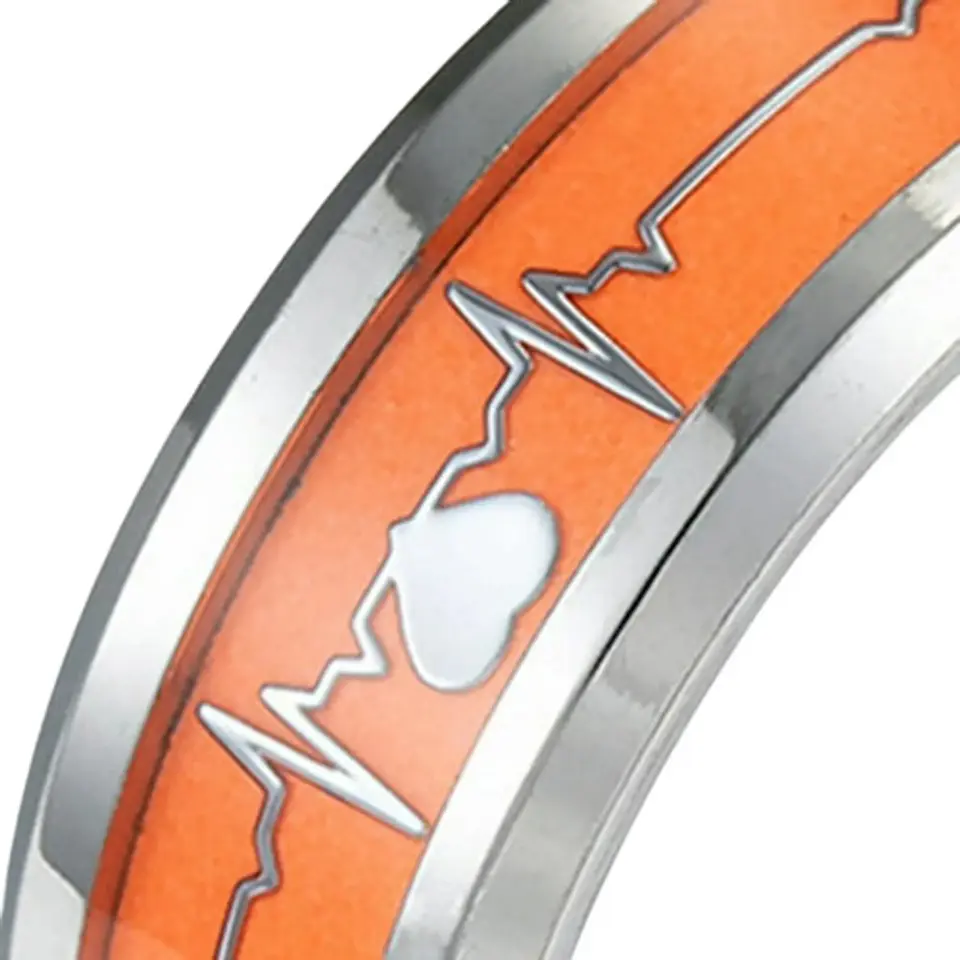 Anillo Argolla Pareja Brilla En La Oscuridad Fluorescente   12
