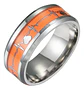 Anillo Argolla Pareja Brilla En La Oscuridad Fluorescente   - Miniatura 13