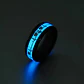 Anillo Argolla Pareja Brilla En La Oscuridad Fluorescente   - Miniatura 19