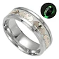 Anillo Batman Brilla En La Oscuridad Fluorescente Hombre   - Miniatura 5