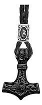 Collar Martillo Thor Vikingo Acero Inoxidable Thor Hombre - Miniatura 22