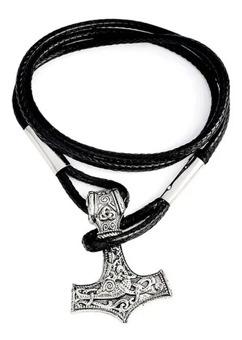 Pulsera Brazalete Manilla Mjolnir Martillo Vikingo Hombres
