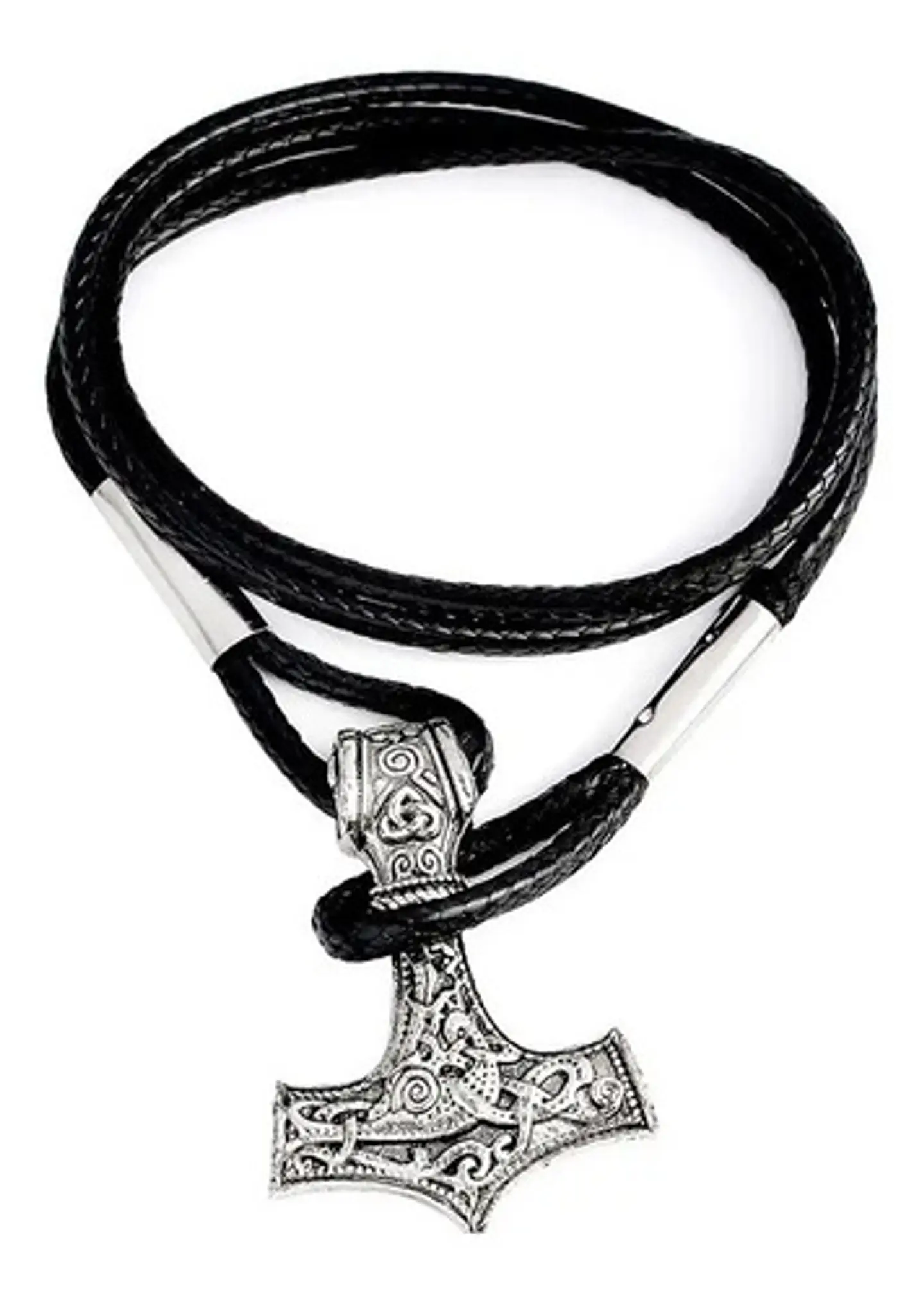 Pulsera Brazalete Manilla Mjolnir Martillo Vikingo Hombres 1