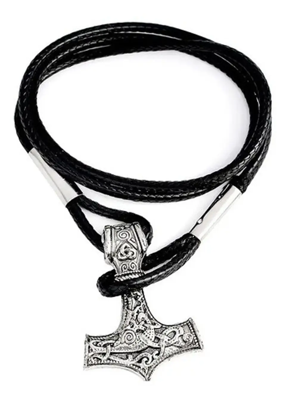 Pulsera Brazalete Manilla Mjolnir Martillo Vikingo Hombres 1