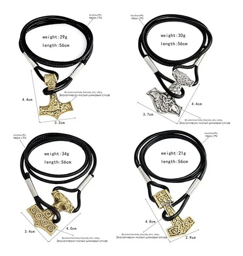 Pulsera Brazalete Manilla Mjolnir Martillo Vikingo Hombres
