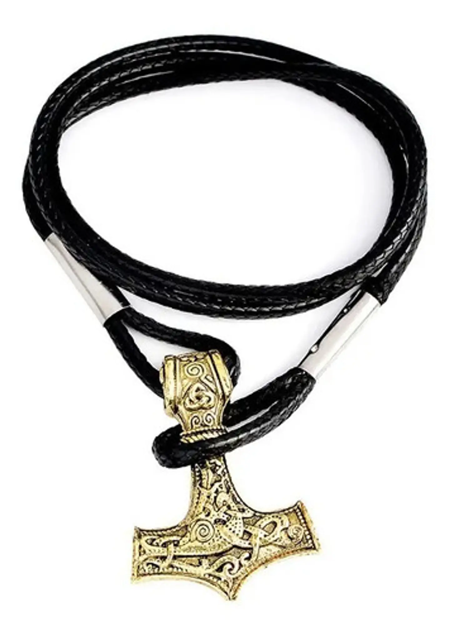 Pulsera Brazalete Manilla Mjolnir Martillo Vikingo Hombres 4
