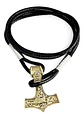 Pulsera Brazalete Manilla Mjolnir Martillo Vikingo Hombres - Miniatura 4