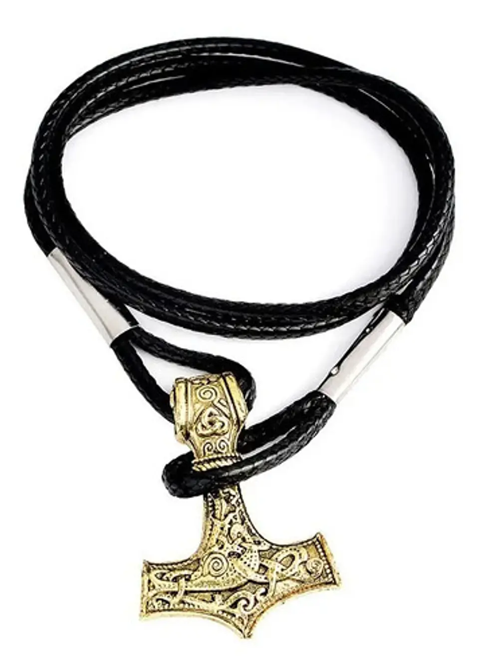 Pulsera Brazalete Manilla Mjolnir Martillo Vikingo Hombres 4