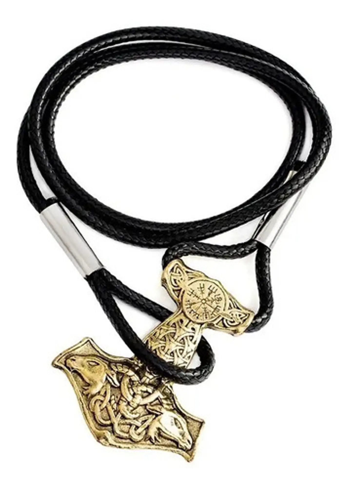 Pulsera Brazalete Manilla Mjolnir Martillo Vikingo Hombres 7