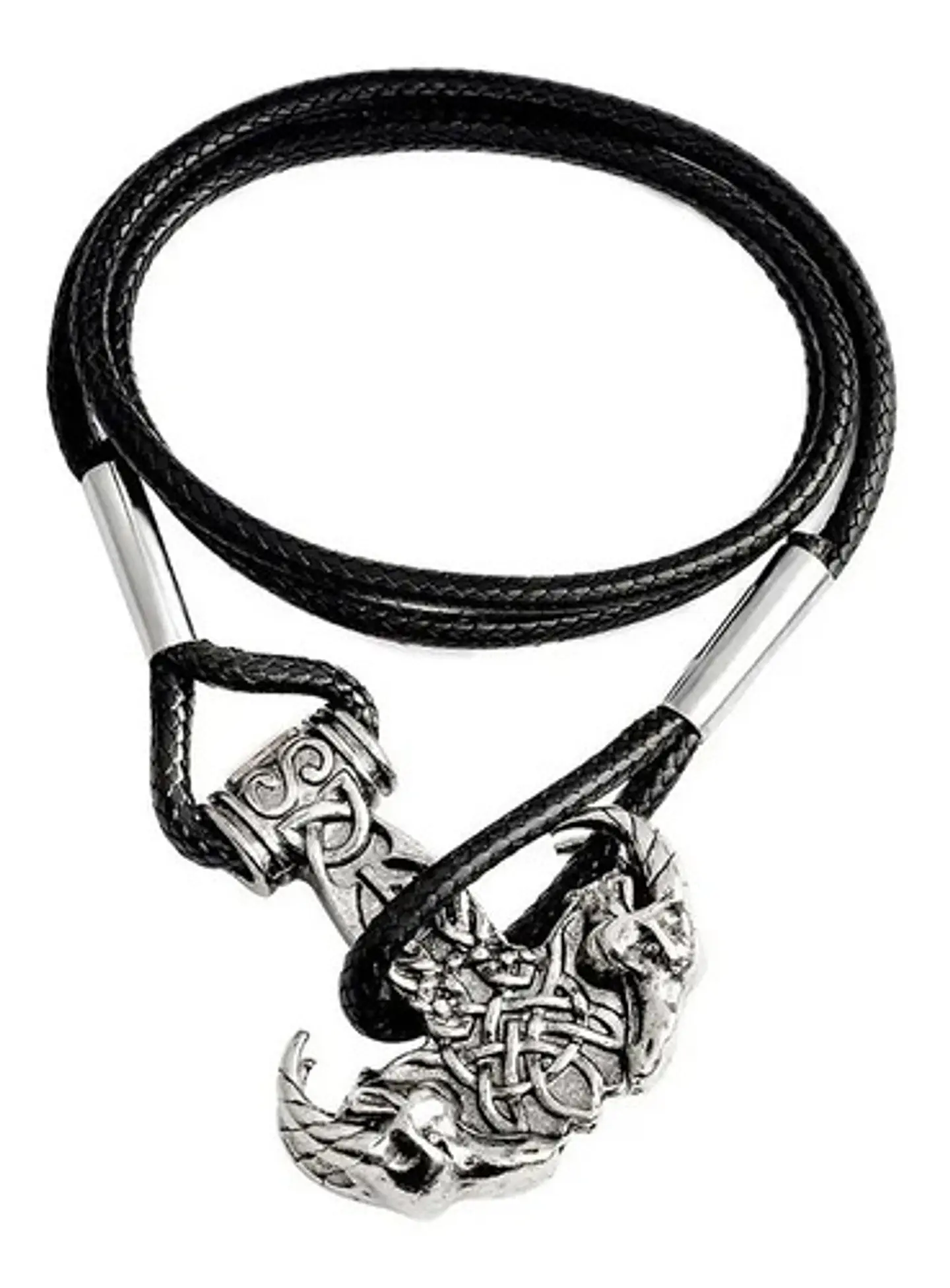 Pulsera Brazalete Manilla Mjolnir Martillo Vikingo Hombres 8