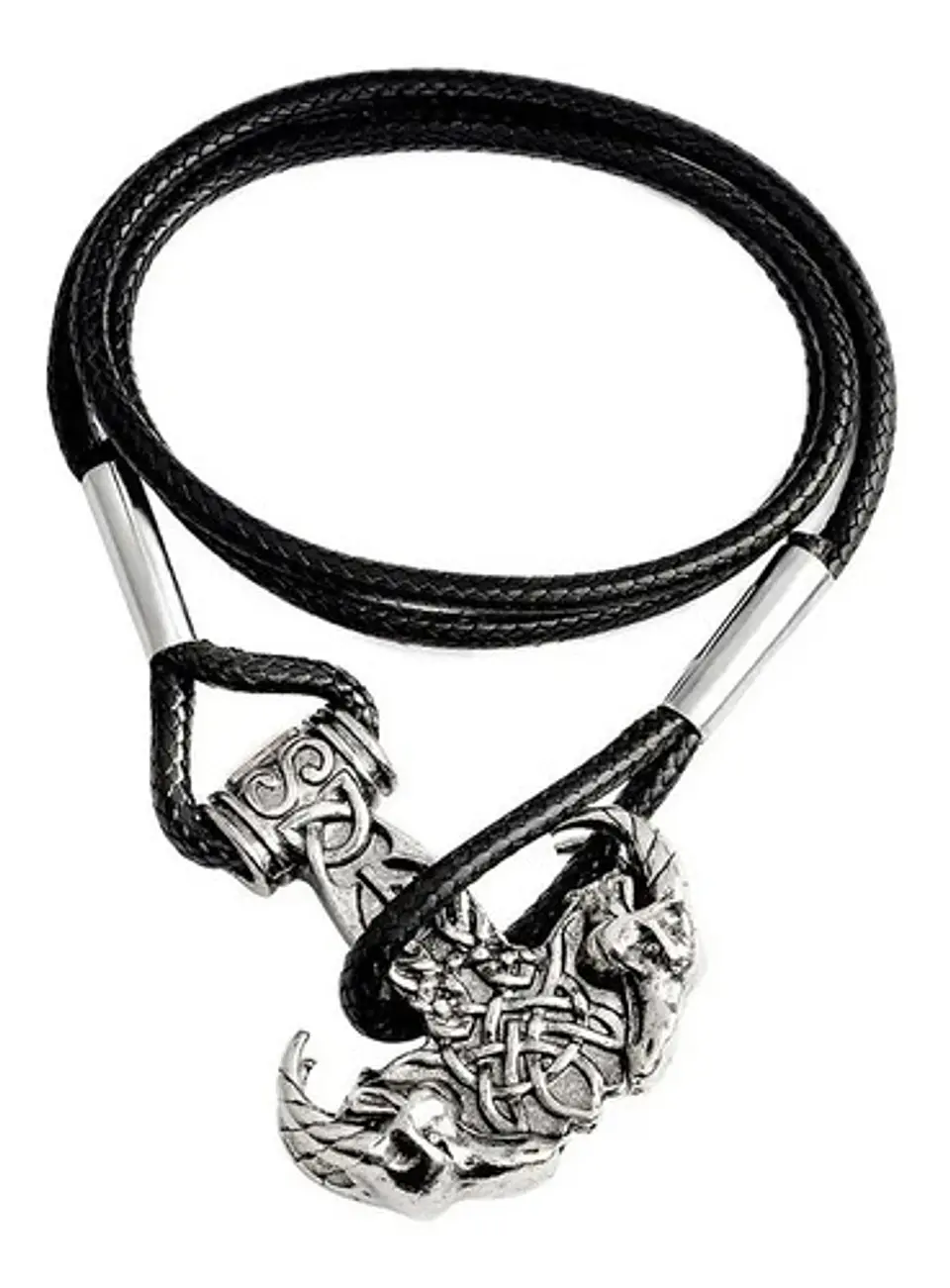 Pulsera Brazalete Manilla Mjolnir Martillo Vikingo Hombres 8