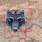 Collar Colgante Lobo Vikingo Nórdico Celta Para Hombre Mujer - Miniatura 3