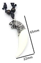 Collar Colgante Colmillo Diente Tigre Para Hombre Y Mujer - Miniatura 5