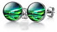 Set Collar Pulsera Aretes Galaxia Nebulosa Media Luna Mujer - Miniatura 27