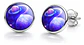 Set Collar Pulsera Aretes Galaxia Nebulosa Media Luna Mujer - Miniatura 44