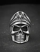 Anillo Cráneo Calavera Skull Gótico Acero Inoxidable Hombre - Miniatura 2