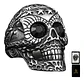 Anillo Cráneo Calavera Skull Gótico Acero Inoxidable Hombre - Miniatura 10