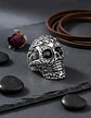 Anillo Cráneo Calavera Skull Gótico Acero Inoxidable Hombre - Miniatura 13