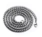 Collar Acero Inoxidable Color Plata Pescado Esqueleto Hombre - Miniatura 3