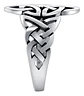 Anillo Color Plata Vikingo Acero Inoxidable Hombre Mujer - Miniatura 2