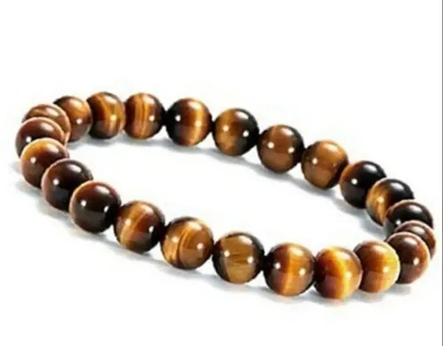 Pulsera Brazalete Piedras Ojo De Tigre Buda Mujer Y Hombre 8