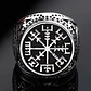 Anillo Acero Inoxidable Vikingo Berserker Color Plata Hombre - Miniatura 7