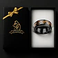 Anillo Hombre Dragón Brilla En La Oscuridad Acero Inoxidable - Miniatura 3
