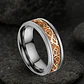 Anillo Hombre Dragón Brilla En La Oscuridad Acero Inoxidable - Miniatura 20
