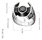 Anillo Star Wars Spacecraft Darth Acero Inoxidable Hombre - Miniatura 2