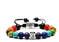 Pulsera Piedras 7 Chakra Árbol De La Vida Para Mujer Hombre - Miniatura 9