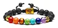 Pulsera Piedras 7 Chakra Árbol De La Vida Para Mujer Hombre - Miniatura 14