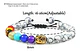 Pulsera Piedras 7 Chakra Árbol De La Vida Para Mujer Hombre - Miniatura 19