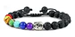 Pulsera Piedras 7 Chakra Árbol De La Vida Para Mujer Hombre - Miniatura 21