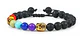 Pulsera Piedras 7 Chakra Árbol De La Vida Para Mujer Hombre - Miniatura 22