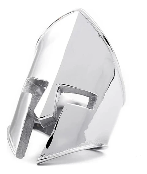 Anillo Guerrero Gladiador Espartano Acero Inoxidable Hombre
