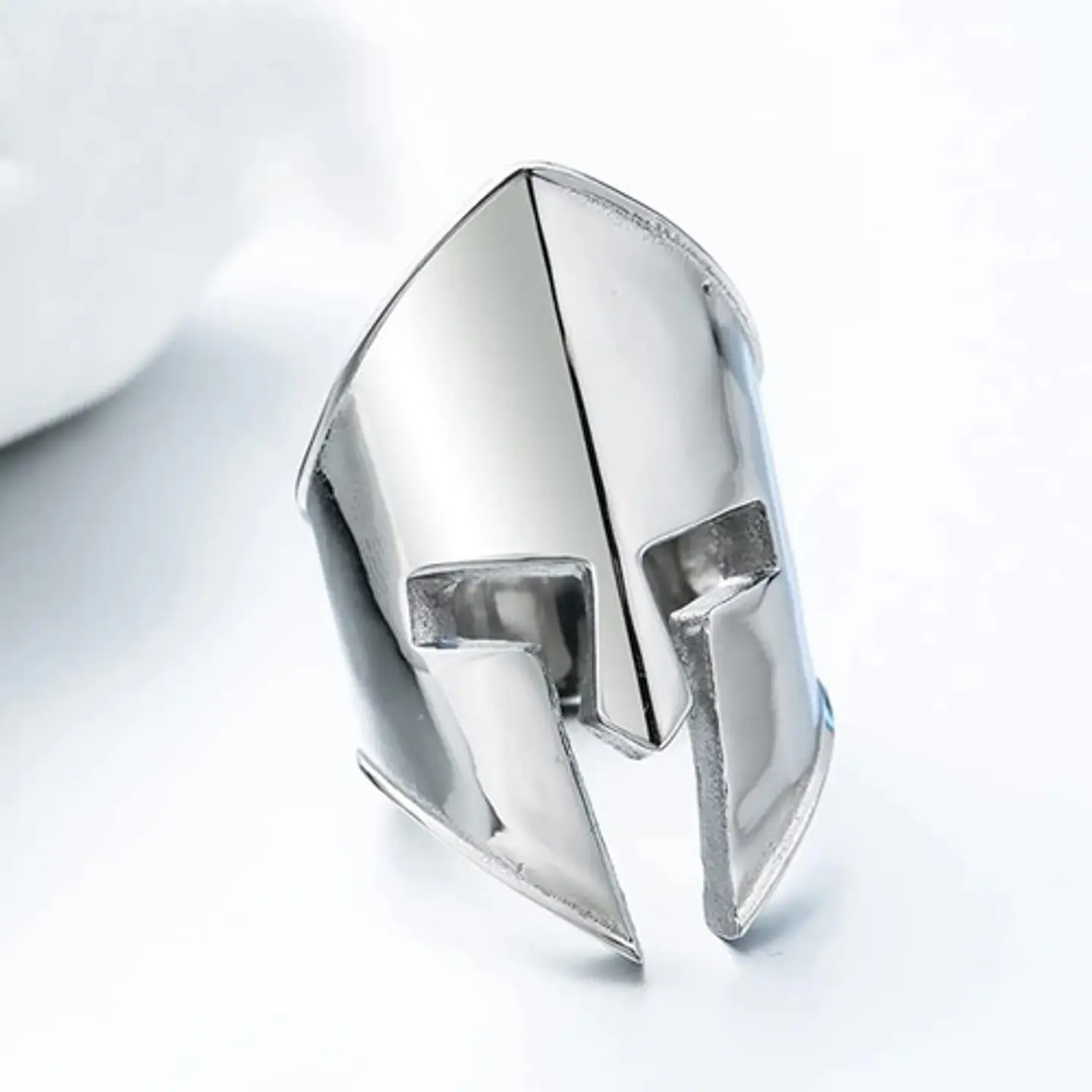 Anillo Guerrero Gladiador Espartano Acero Inoxidable Hombre 6