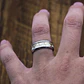 Anillo Superman Brilla En La Oscuridad Fluorescente Hombre   - Miniatura 6