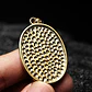 Collar Para Hombre Dije Ancla Militar Color Oro Hip Hop Punk - Miniatura 6