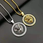 Collar Colgante Cabeza Leon Hip Hop Acero Inoxidable Hombre - Miniatura 14