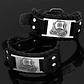 Pulsera Para Hombre Brazalete De Cuero Dragón Vikingo - Miniatura 17