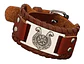 Pulsera Para Hombre Brazalete De Cuero Dragón Vikingo - Miniatura 20