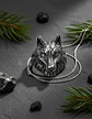 Anillo Lobo Vikingo Color Plata Acero Inoxidable Para Hombre - Miniatura 3