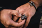 Anillo Lobo Vikingo Color Plata Acero Inoxidable Para Hombre - Miniatura 8