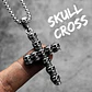 Collar Cruz Calavera Skull Craneo Acero Inoxidable Hombre - Miniatura 10